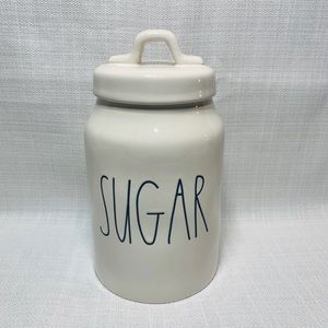 New Rae Dunn “SUGAR” Medium Canister